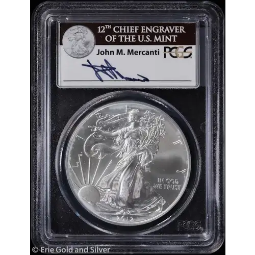 2012-(S) $1 Silver Eagle Struck at San Francisco First Strike