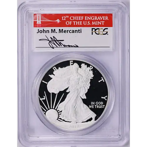 2012 - S - PCGS - PR69DCAM - $1 Silver Eagle  (2)