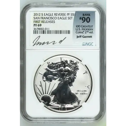 2012 S SAN FRANCISCO EAGLE SET FIRST RELEASES OFFICIAL US MINT SET (2)