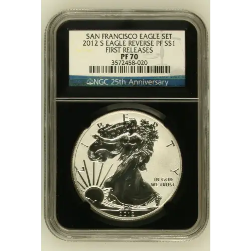 2012 S SAN FRANCISCO EAGLE SET FIRST RELEASES OFFICIAL US MINT SET (2)