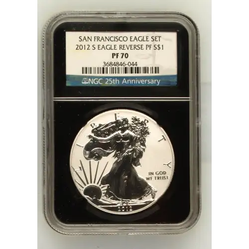 2012 S SAN FRANCISCO EAGLE SET OFFICIAL US MINT SET (2)