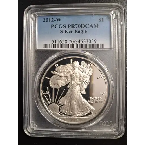 2012-W $1 Silver Eagle, DCAM