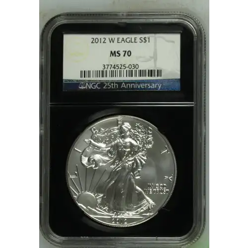 2012 W BURNISHED SILVER EAGLE (2)