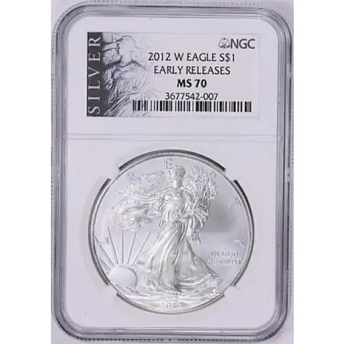 2012 (W) Eagle MS70 NGC [B-7] [B-8]