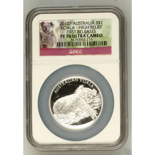 2012P Koala - High Relief First Releases ULTRA CAMEO (2)