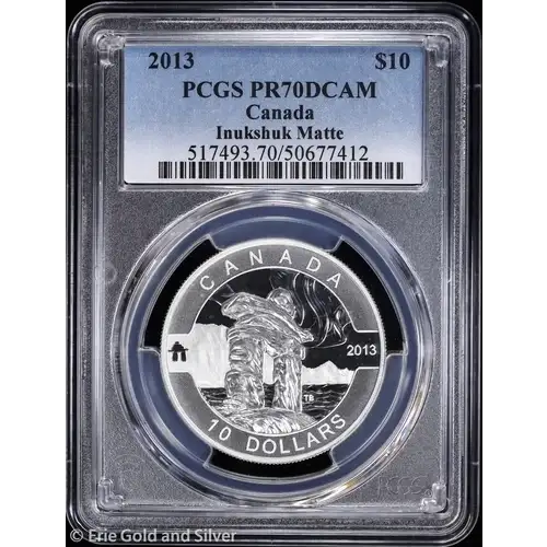 2013 $10 Inukshuk Matte, DCAM