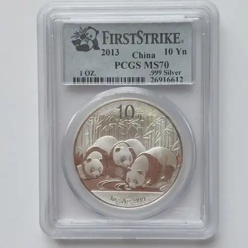 2013 10 Yn Panda Silver First Strike