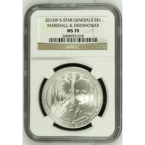 2013 5-STAR GENERALS MARSHALL & EISENHOWER (2)