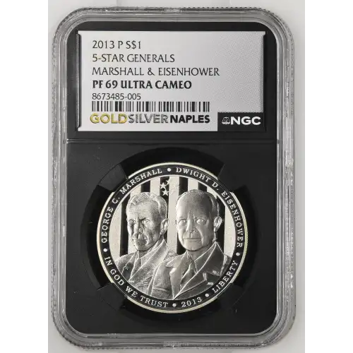 2013 5-STAR GENERALS MARSHALL & EISENHOWER ULTRA CAMEO (2)