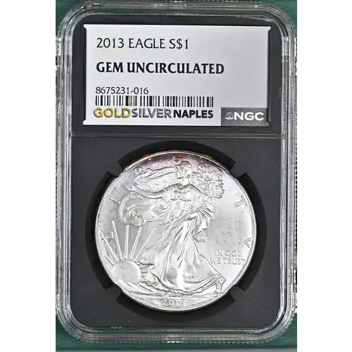 2013 EAGLE S$1 GEM UNCIRCULATED