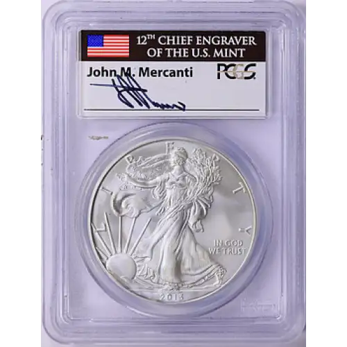 2013 - P - PCGS - MS70 - $1 Silver Eagle