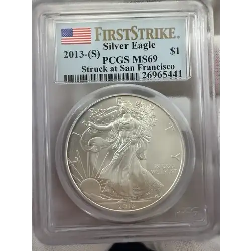 2013-(S) $1 Silver Eagle Struck at San Francisco
