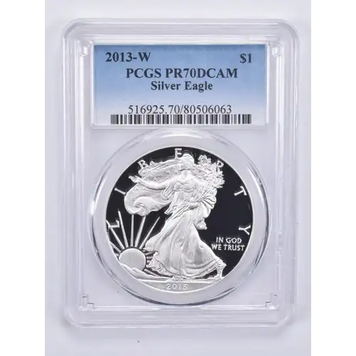 2013-W $1 Silver Eagle, DCAM