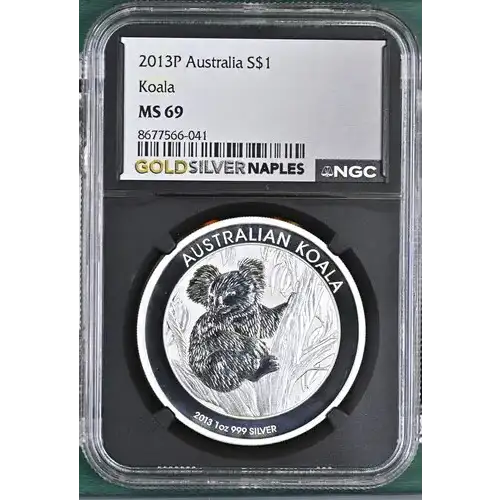 2013P Australia Koala S$1 MS 69