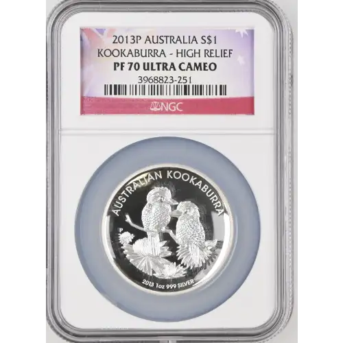 2013P Kookaburra - High Relief ULTRA CAMEO (2)