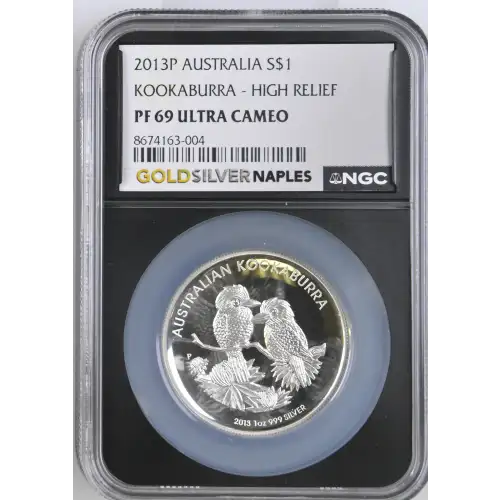 2013P Kookaburra - High Relief ULTRA CAMEO (2)