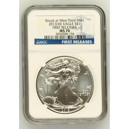 2013(W) FIRST RELEASES Struck at West Point Mint (2)