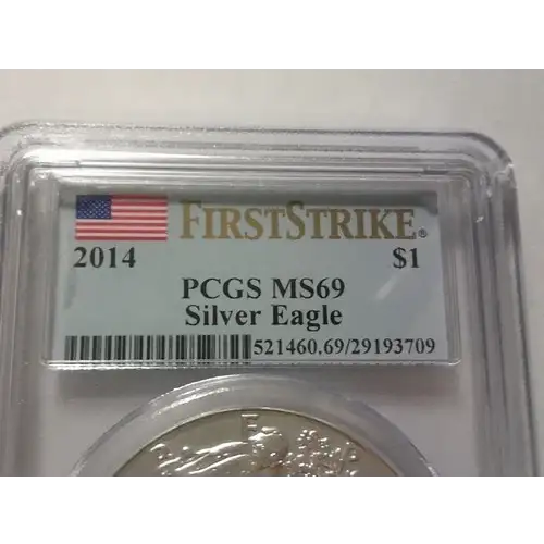 2014 $1 Silver Eagle First Strike