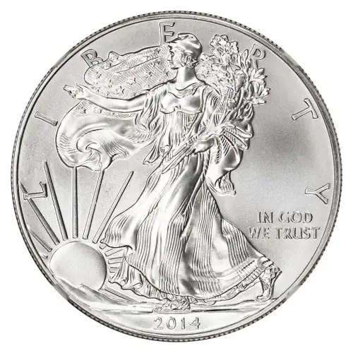 2014 $1 Silver Eagle First Strike