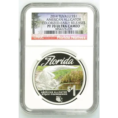 2014 AMERICAN ALLIGATOR COLORIZED-EARLY RELEASES ULTRA CAMEO (2)