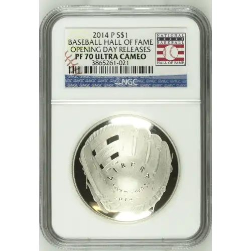 2014 BASEBALL HALL OF FAME OPENING DAY RELEASES ULTRA CAMEO (2)