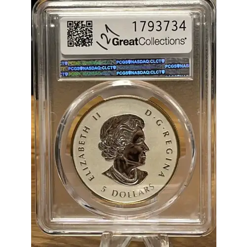 2014 Canada PCGS PR69 Canada Maple Leaf/Ag Rev PR. (2)