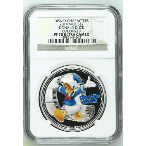 2014 DONALD DUCK COLORIZED DISNEY CHARACTERS ULTRA CAMEO (2)