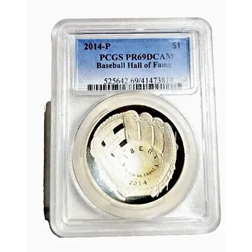 2014-P $1 Baseball Hall of Fame, DCAM