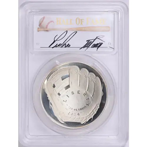 2014-P Baseball Hall of Fame Silver Dollar - PCGS - PR70DCAM
[B-9] (2)