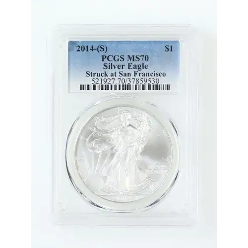 2014-(S) $1 Silver Eagle Struck at San Francisco