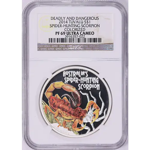 2014 - TU - NGC - PF69UC - $1 Scorpion  (2)