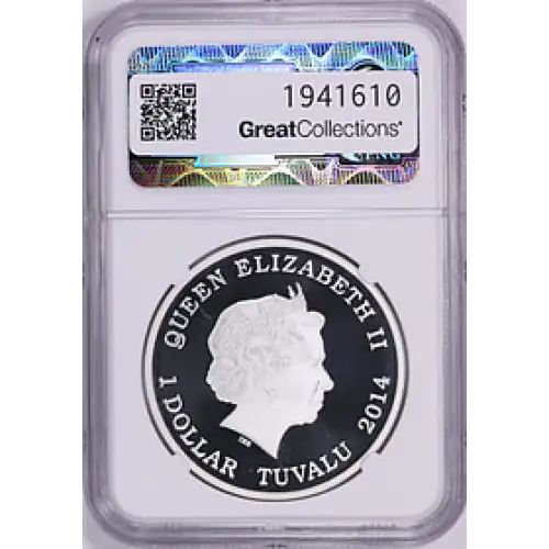 2014 - TU - NGC - PF69UC - $1 Scorpion