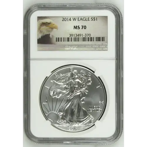 2014 W BURNISHED SILVER EAGLE (2)