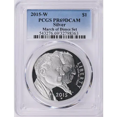 2015-W $1 Silver March of Dimes Set, DCAM