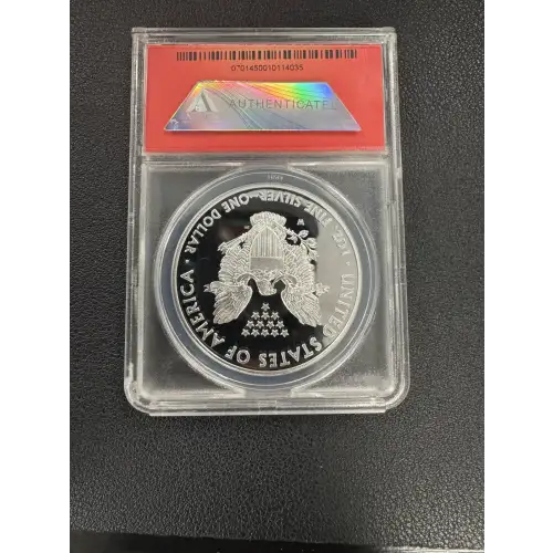 2015 W SILVER EAGLE ANACS PR70DCAM FIRST RELEASE ANACS CERTIFIED #094 OF 969 (2)