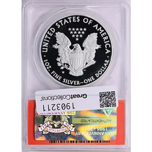 2015 W SILVER EAGLE ANACS PR70DCAM FIRST RELEASE ANACS CERTIFIED #094 OF 969 [DUPLICATE for #564609]