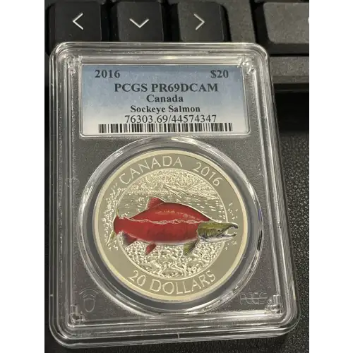 2016 $20 Sockeye Salmon, DCAM