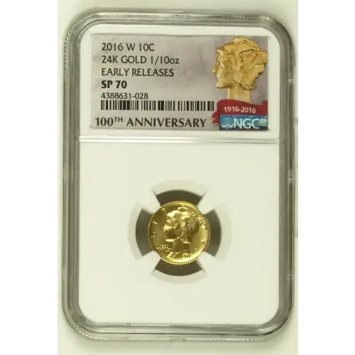 2016 24K GOLD 1/10oz EARLY RELEASES (2)