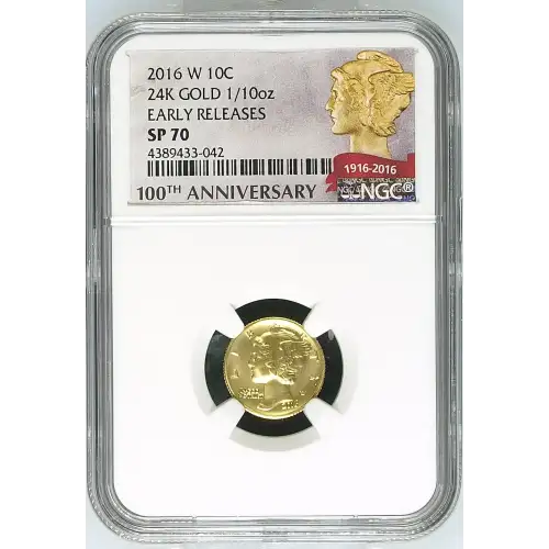 2016 24K GOLD 1/10oz EARLY RELEASES (2)