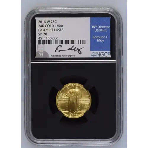 2016 24K GOLD 1/4oz EARLY RELEASES (2)