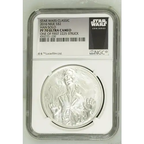 2016 HAN SOLO STAR WARS CLASSIC ULTRA CAMEO (2)