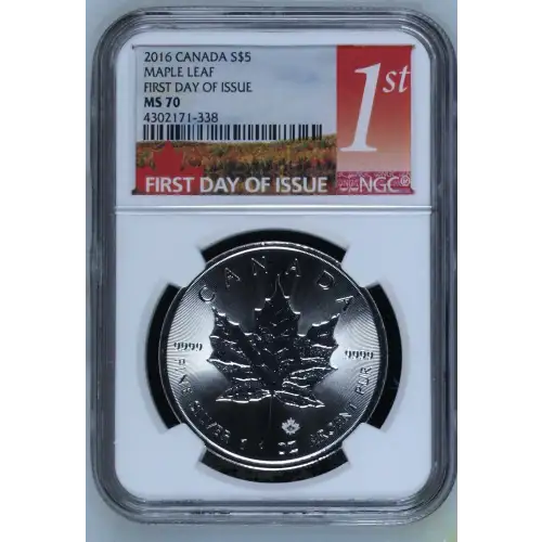 2016 Maple Leaf First Day of Issue (2)