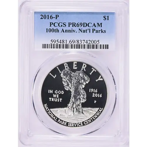 2016-P $1 100th Anniv. Nat'l Parks, DCAM (2)