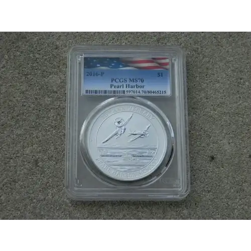 2016-P $1 Pearl Harbor