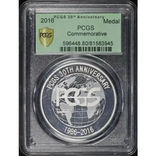 2016 PCGS Commemorative 30th anniversary