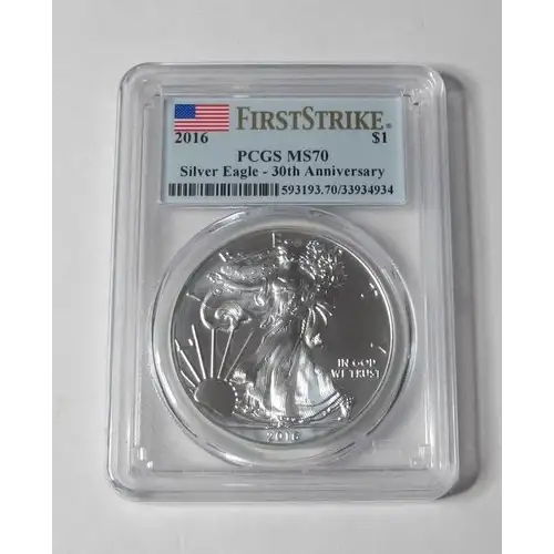 2016-(S) $1 Silver 30th Anniversary Struck at San Francisco
