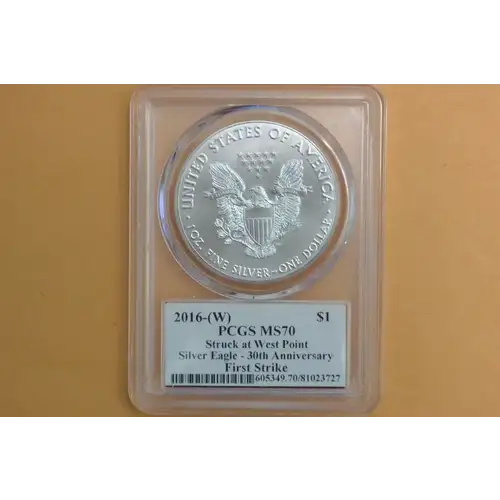 2016-(W) $1 Silver 30th Anniversary Struck at West Point