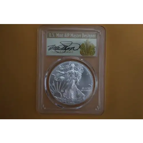 2016-W $1 Silver Eagle Silver Eagle - 30th Anniversary LE Art Deco, DCAM