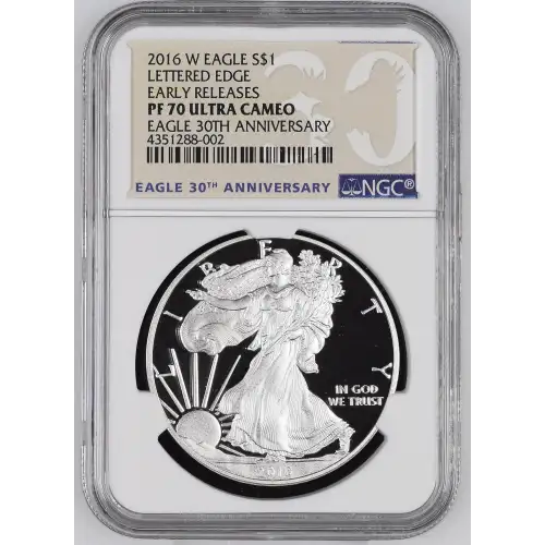 2016 W LETTERED EDGE EARLY RELEASES EAGLE 30TH ANNIVERSARY ULTRA CAMEO (2)