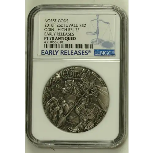 2016P 2oz ODIN - HIGH RELIEF EARLY RELEASES NORSE GODS (2)